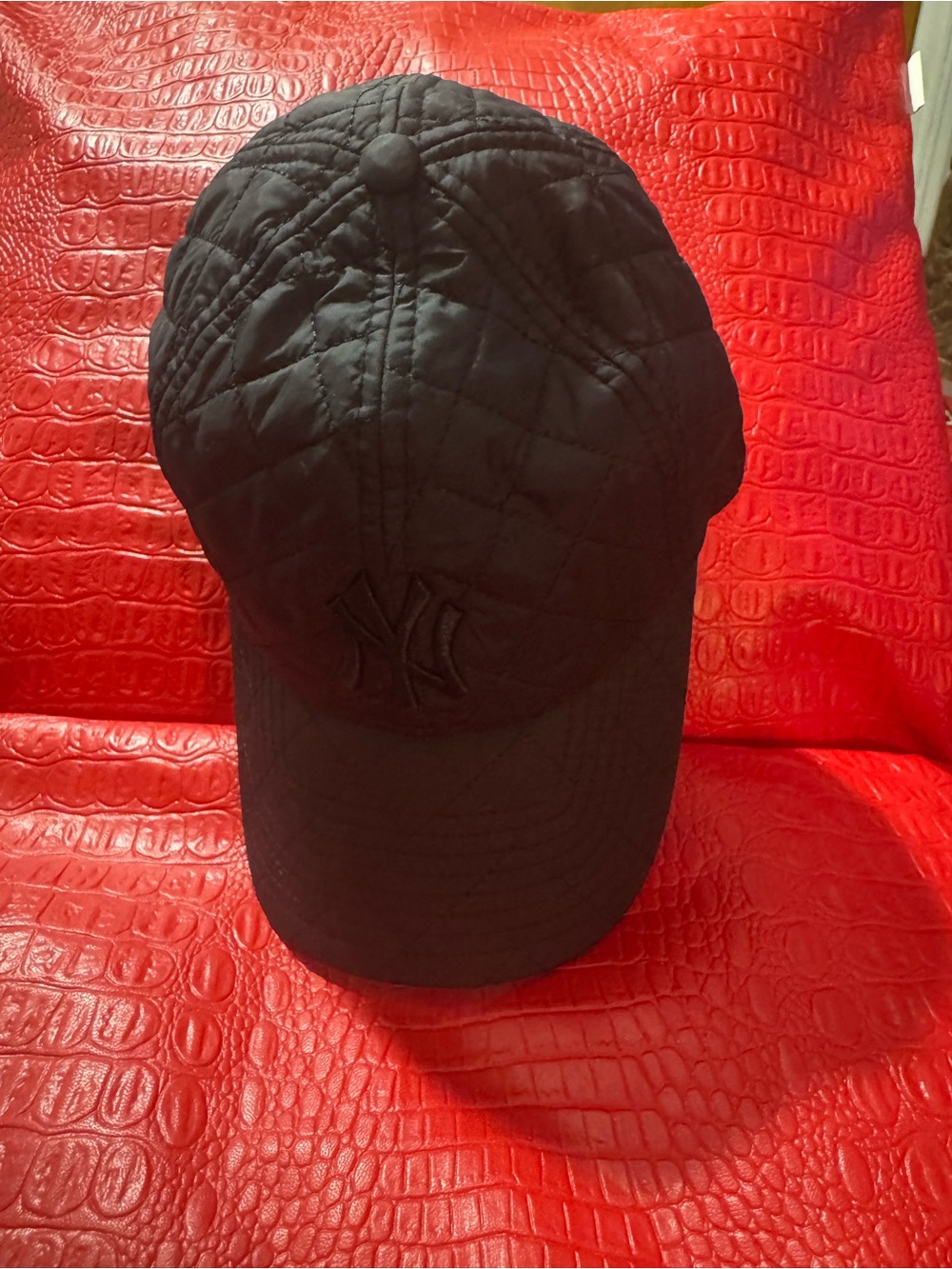 New Era Black Quilted 9TWENTY Women's Adjustable Cap